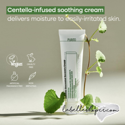 Crema Recuperadora de Centella Sin Perfume PURITO, Costa Rica